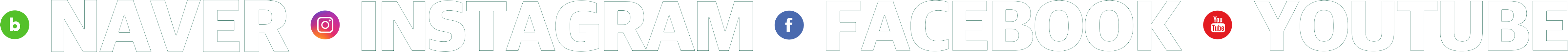 NAVER INSTAGRAM FACEBOOK